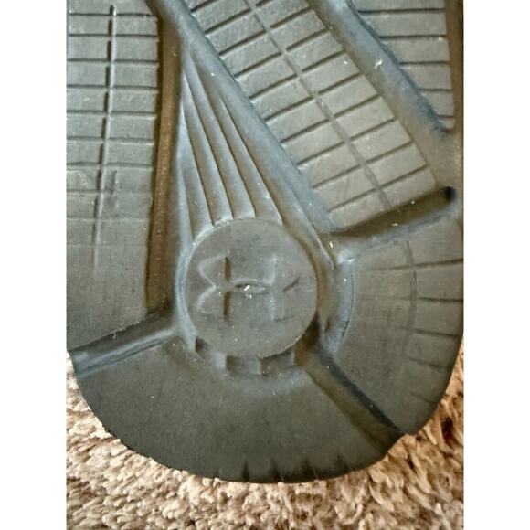 Under Armour Men’s Red & Black Adjustable Slides Size 10 - Picture 6 of 6